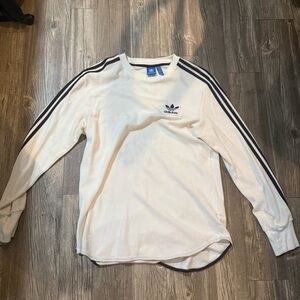 Adidas Originals White Waffle Shirt